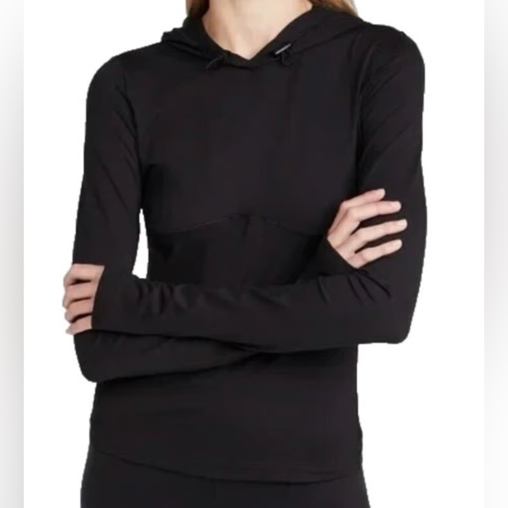Alo Alosoft Hooded Runner Long Sleeve NWOT